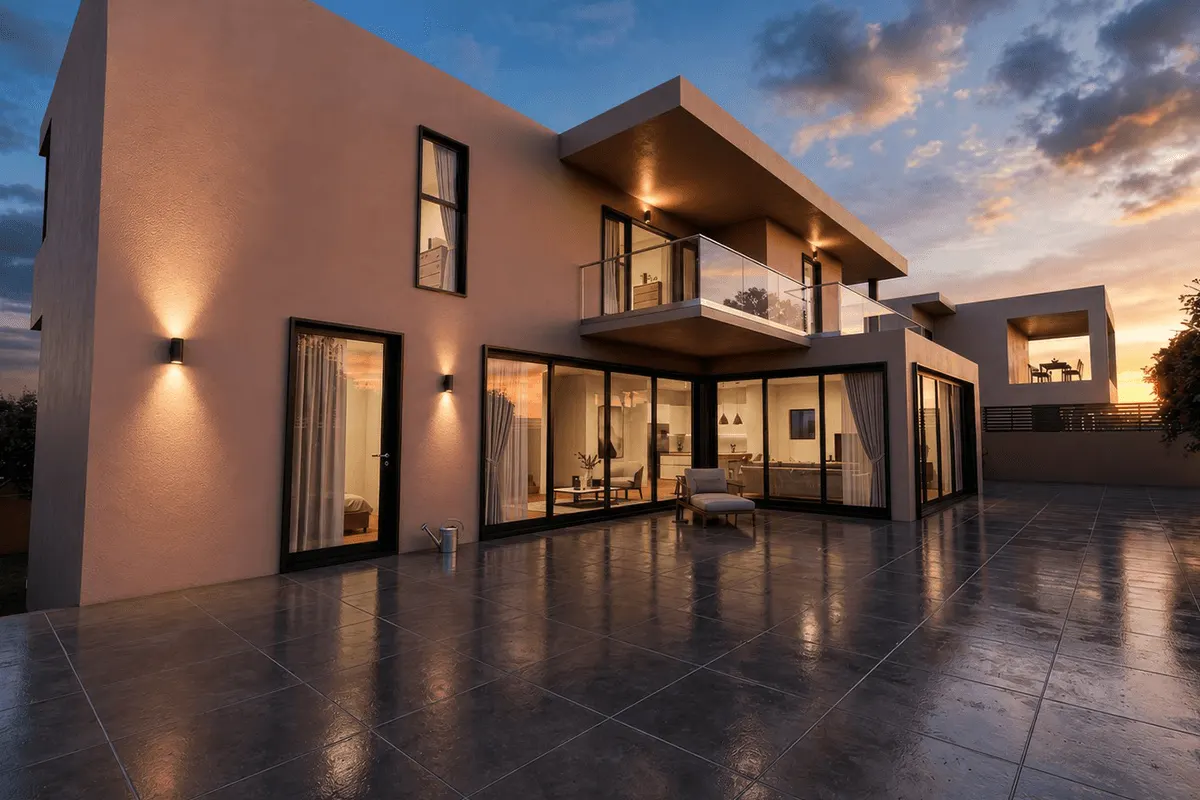 Architectural visualization Greece